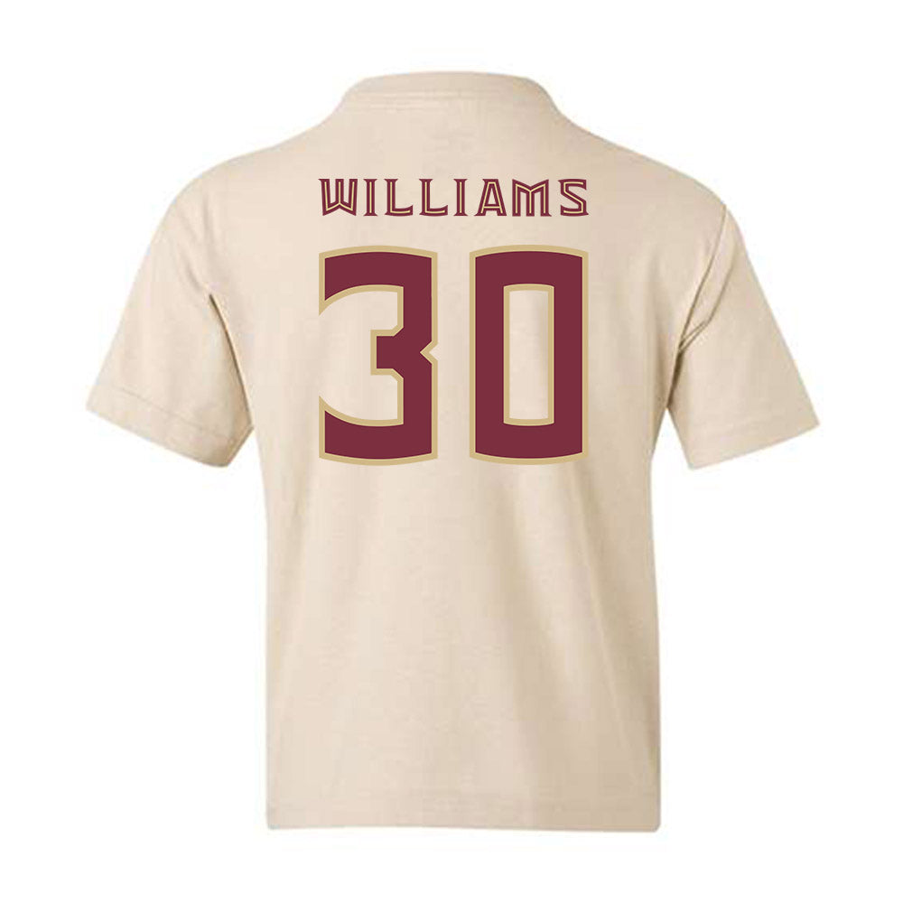 FSU - NCAA Football : Izayia Williams - Replica Shersey Youth T-Shirt-1