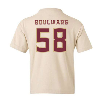 FSU - NCAA Beach Volleyball : Jordan Boulware - Replica Shersey Youth T-Shirt-1