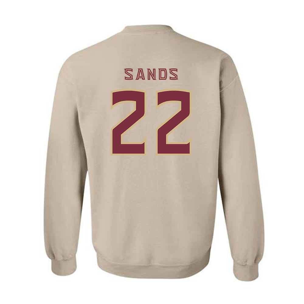 FSU - NCAA Football : Gemari Sands - Replica Shersey Crewneck Sweatshirt-1