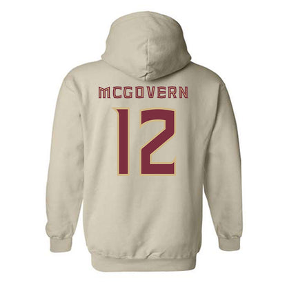 FSU - NCAA Women's Soccer : Peyton McGovern - Replica Shersey Hooded Sweatshirt-1