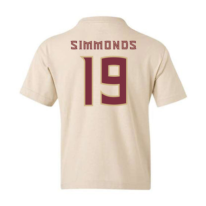 FSU - NCAA Women's Soccer : Kameron Simmonds - Replica Shersey Youth T-Shirt