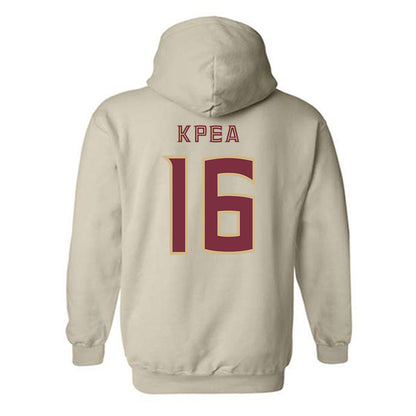 FSU - NCAA Women's Volleyball : Nenu Kpea - Replica Shersey Hooded Sweatshirt-1