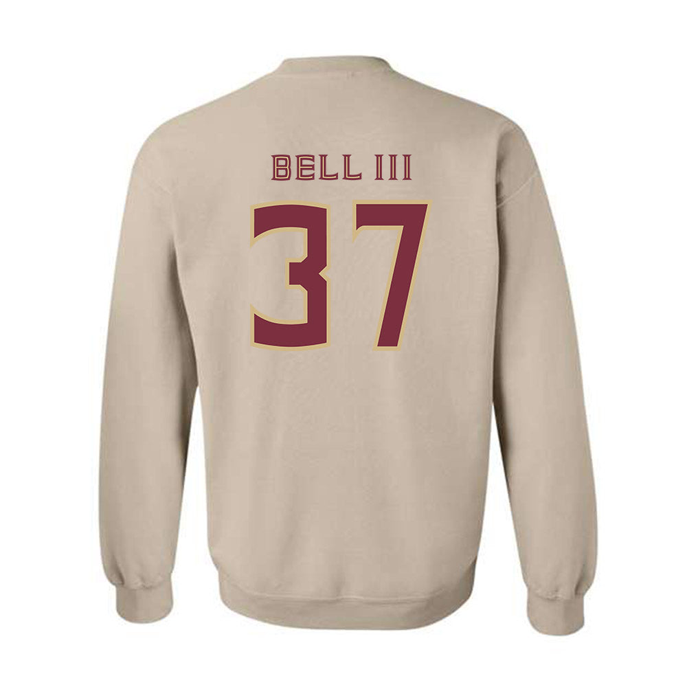 FSU - NCAA Football : Tre Bell III - Replica Shersey Crewneck Sweatshirt-1