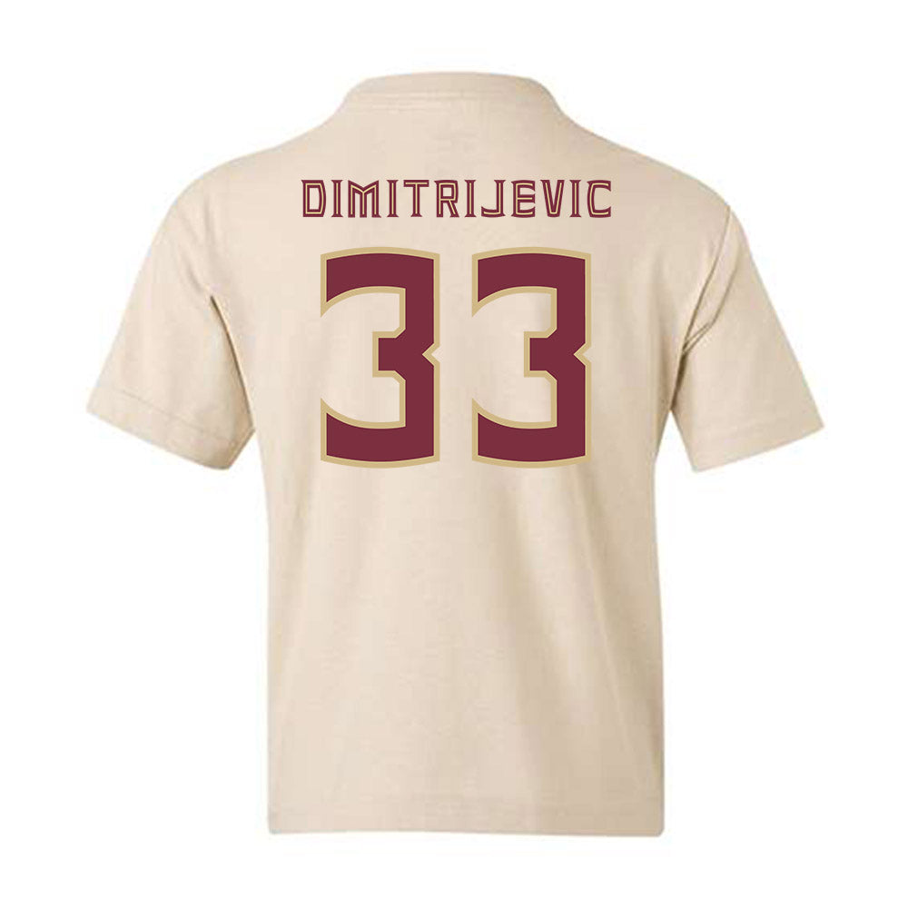 FSU - NCAA Softball : Lisabella Dimitrijevic - Replica Shersey Youth T-Shirt-1