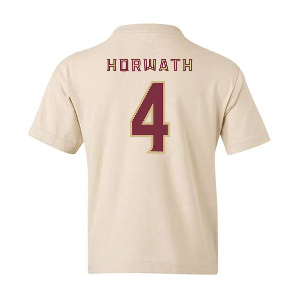 FSU - NCAA Beach Volleyball : Jess Horwath - Replica Shersey Youth T-Shirt-1