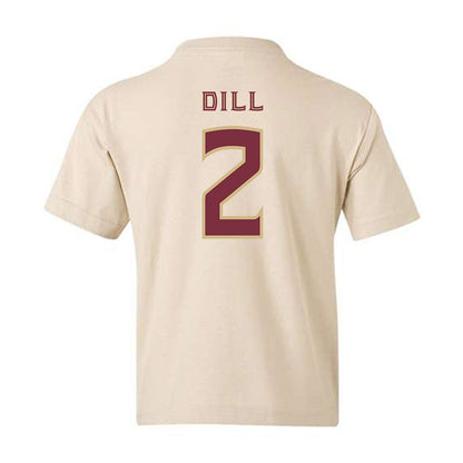 FSU - NCAA Women's Soccer : Ryana Dill - Replica Shersey Youth T-Shirt-1