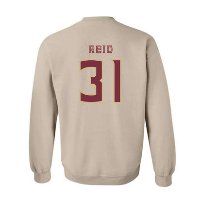 FSU - NCAA Softball : Makenna Reid - Replica Shersey Crewneck Sweatshirt
