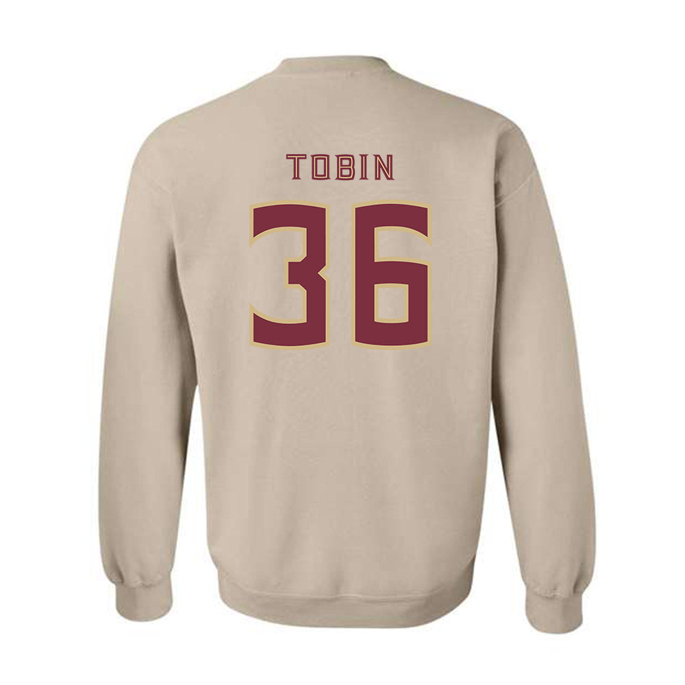 FSU - NCAA Women's Lacrosse : Catrina Tobin - Replica Shersey Crewneck Sweatshirt-1