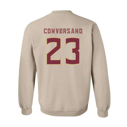 FSU - NCAA Women's Lacrosse : Mackenzie Conversano - Replica Shersey Crewneck Sweatshirt-1