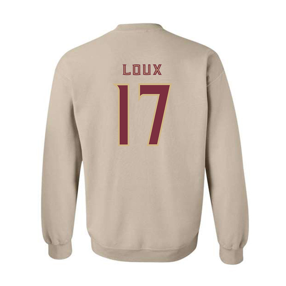 FSU - NCAA Women's Basketball : Kennedy Loux - Replica Shersey Crewneck Sweatshirt-1