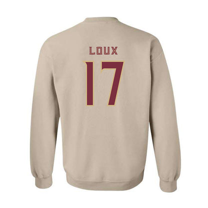 FSU - NCAA Women's Basketball : Kennedy Loux - Replica Shersey Crewneck Sweatshirt-1