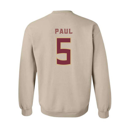 FSU - NCAA Men's Basketball : Collin Paul - Replica Shersey Crewneck Sweatshirt-1
