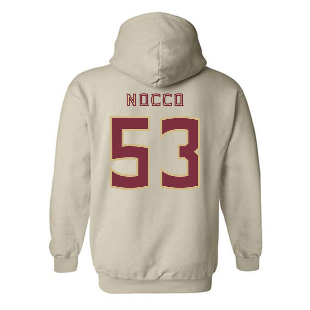 FSU - NCAA Football : Alex Nocco - Replica Shersey Hooded Sweatshirt-1