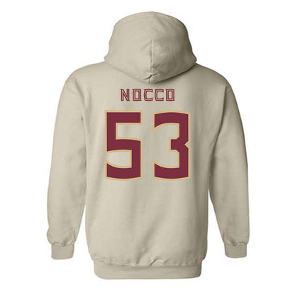 FSU - NCAA Football : Alex Nocco - Replica Shersey Hooded Sweatshirt-1
