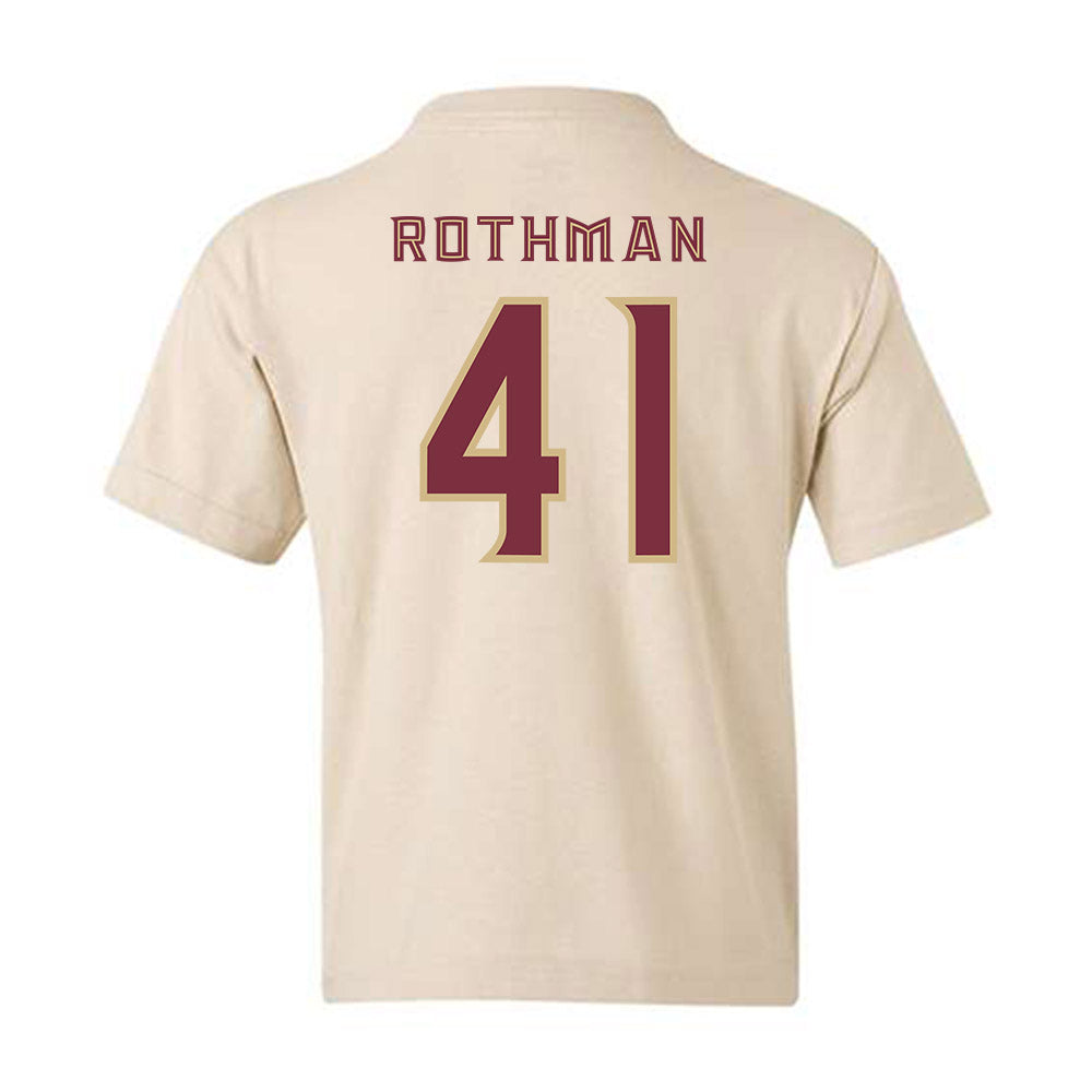 FSU - NCAA Beach Volleyball : Audrey Rothman - Replica Shersey Youth T-Shirt-1