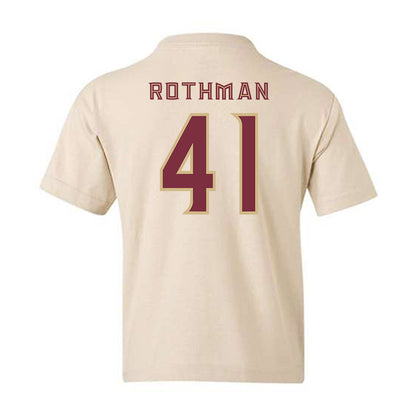 FSU - NCAA Beach Volleyball : Audrey Rothman - Replica Shersey Youth T-Shirt-1
