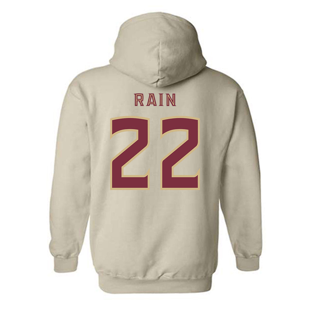 FSU - NCAA Women's Soccer : Claire Rain - Replica Shersey Hooded Sweatshirt