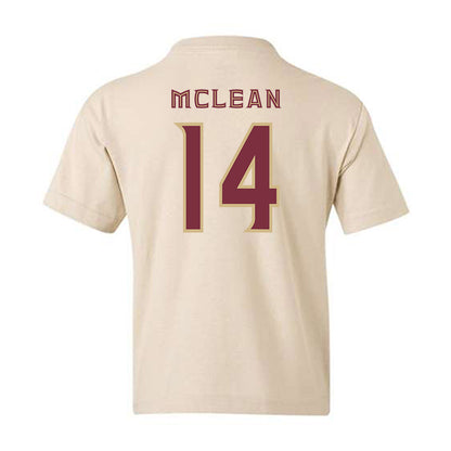 FSU - NCAA Women's Lacrosse : Katie McLean - Replica Shersey Youth T-Shirt-1