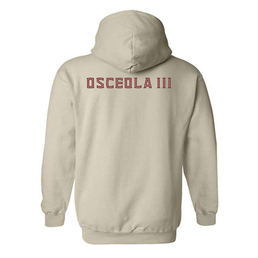 FSU - NCAA Baseball : OB Osceola III - Replica Shersey Hooded Sweatshirt-1