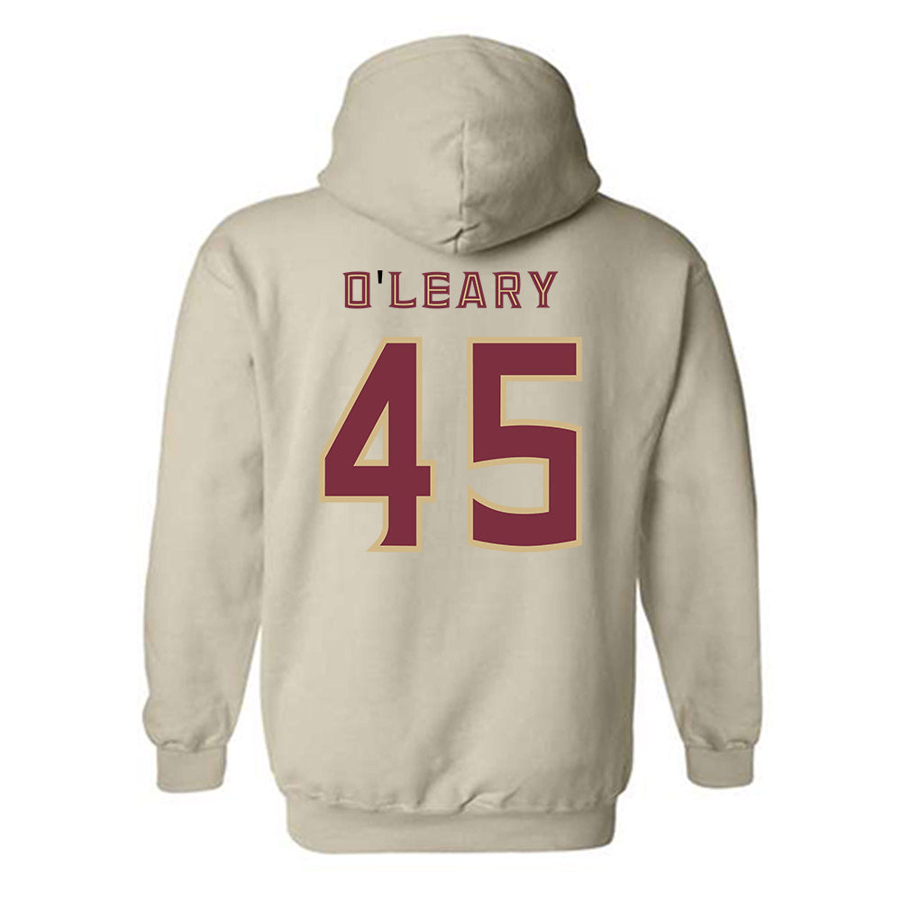 FSU - NCAA Baseball : Cade O'Leary - Replica Shersey Hooded Sweatshirt-1