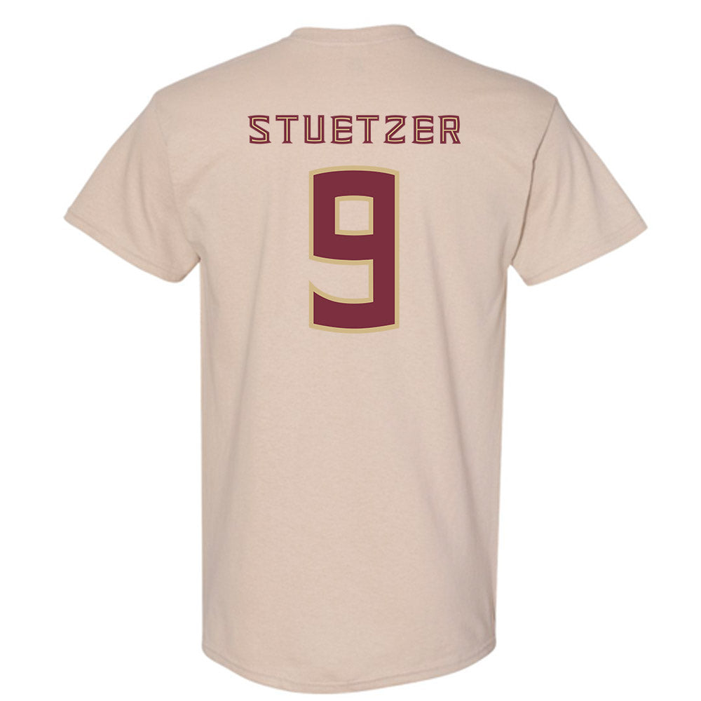 FSU - NCAA Baseball : John Stuetzer - Replica Shersey T-Shirt-1