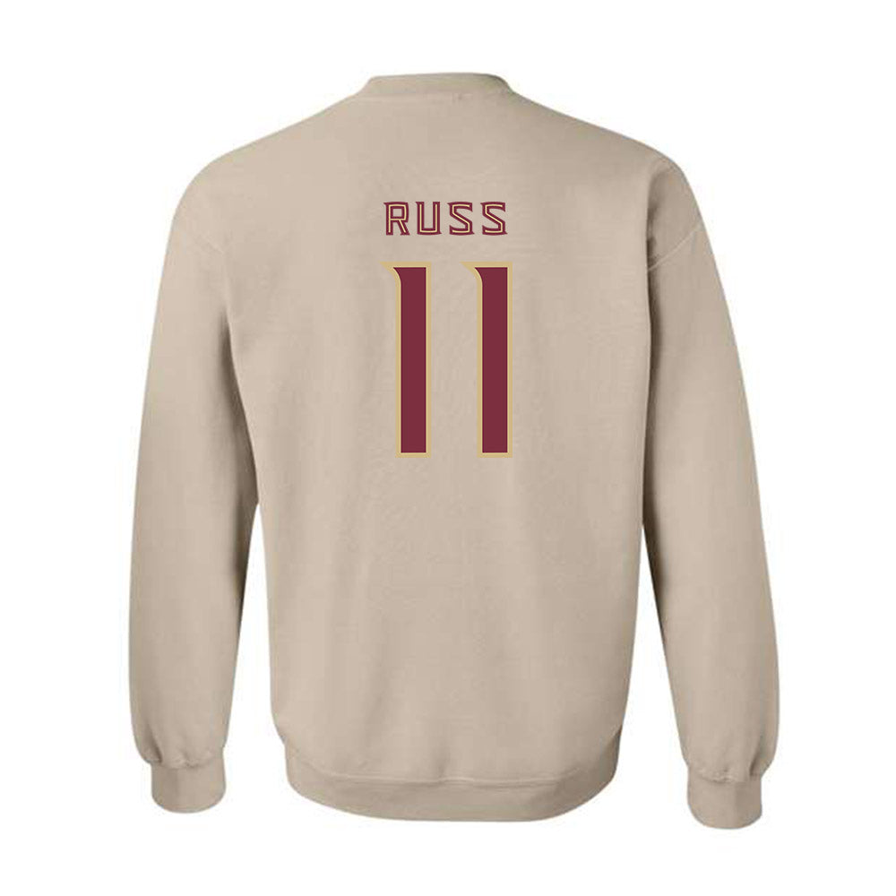 FSU - NCAA Women's Volleyball : Caylan Russ - Replica Shersey Crewneck Sweatshirt