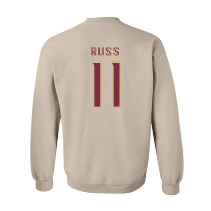 FSU - NCAA Women's Volleyball : Caylan Russ - Replica Shersey Crewneck Sweatshirt