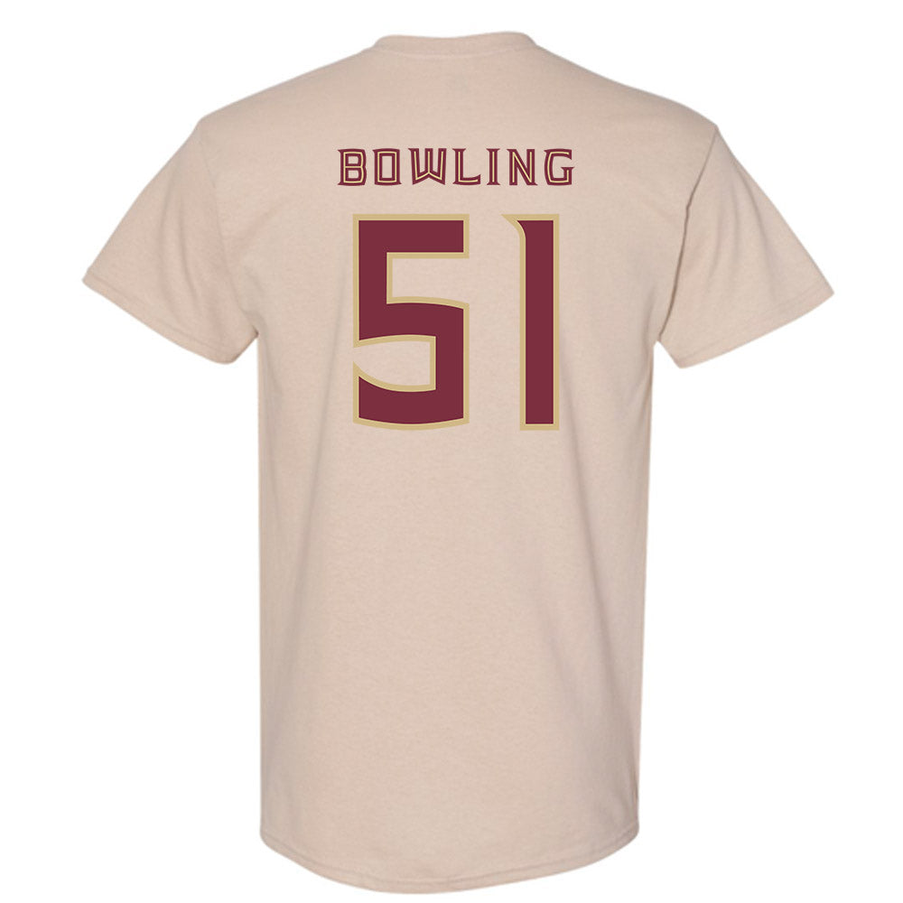 FSU - NCAA Football : Paul Bowling - Replica Shersey T-Shirt-1