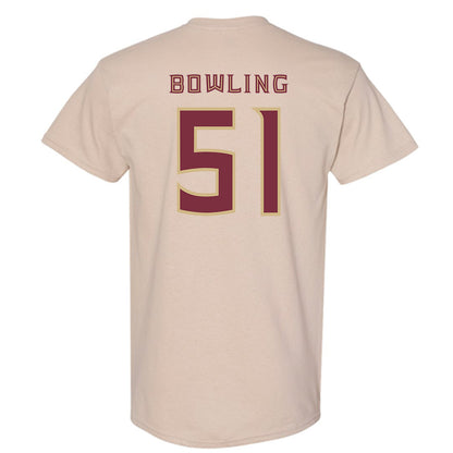 FSU - NCAA Football : Paul Bowling - Replica Shersey T-Shirt-1