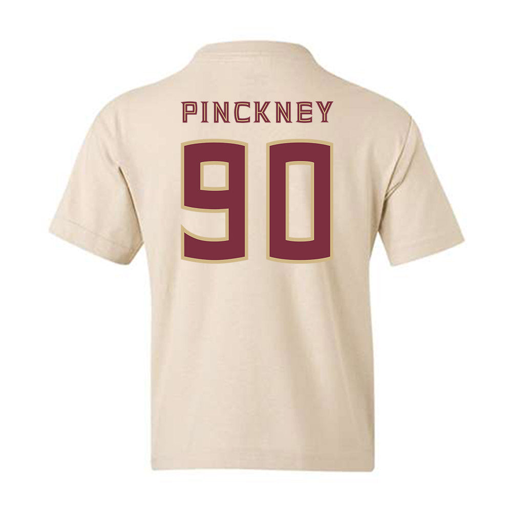 FSU - NCAA Football : Jaemin Pinckney - Replica Shersey Youth T-Shirt-1