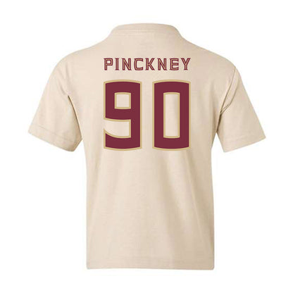 FSU - NCAA Football : Jaemin Pinckney - Replica Shersey Youth T-Shirt-1