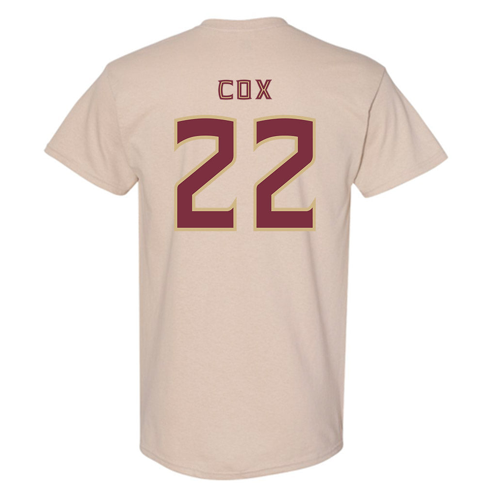 FSU - NCAA Women's Lacrosse : Charlise Cox - Replica Shersey T-Shirt-1