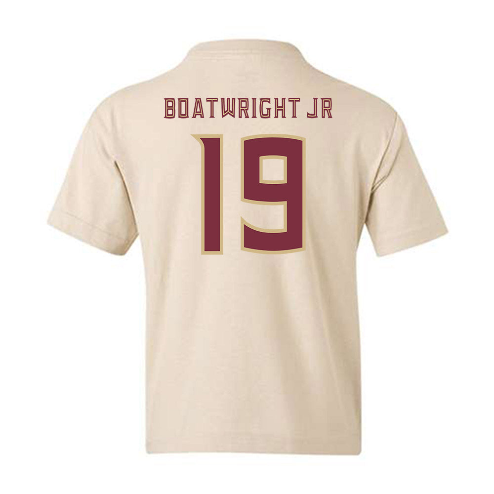 FSU - NCAA Football : Jarvis Boatwright Jr - Replica Shersey Youth T-Shirt-1