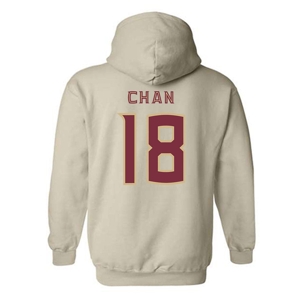 FSU - NCAA Women's Volleyball : Maile Chan - Replica Shersey Hooded Sweatshirt-1