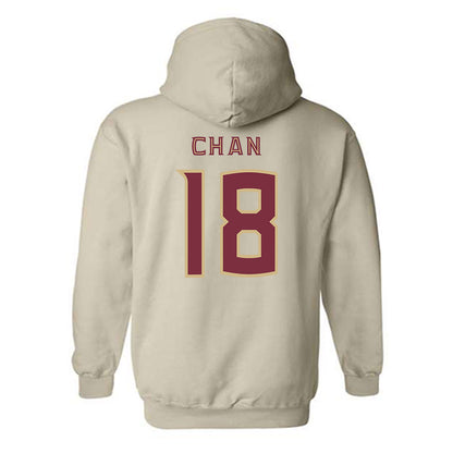 FSU - NCAA Women's Volleyball : Maile Chan - Replica Shersey Hooded Sweatshirt-1