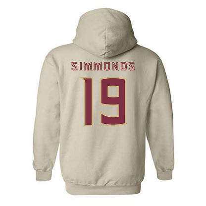FSU - NCAA Women's Soccer : Kameron Simmonds - Replica Shersey Hooded Sweatshirt