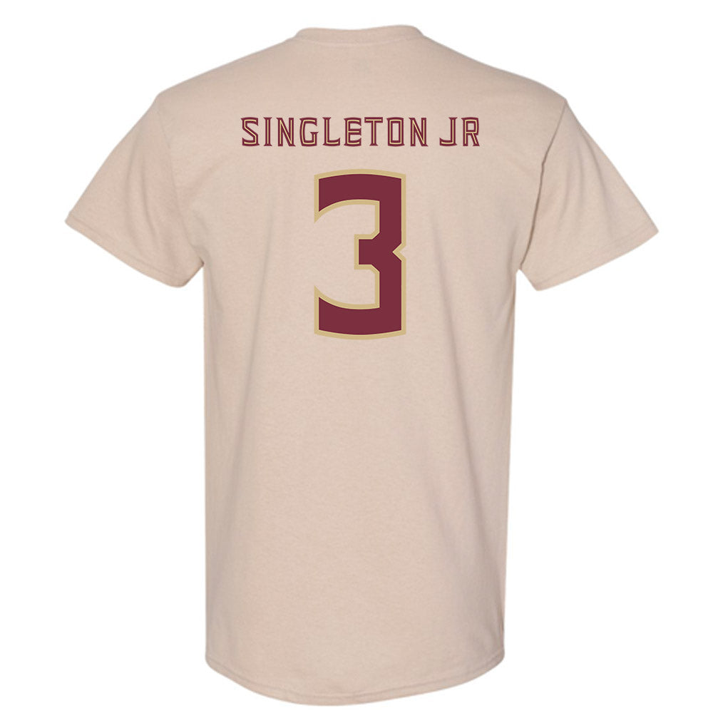 FSU - NCAA Football : Samuel Singleton Jr - Replica Shersey T-Shirt-1