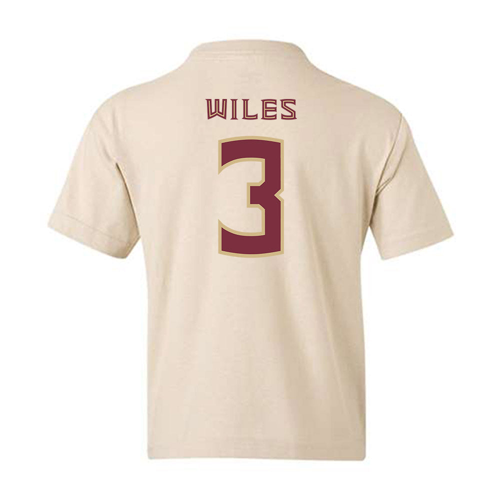 FSU - NCAA Women's Lacrosse : Brogan Wiles - Replica Shersey Youth T-Shirt-1