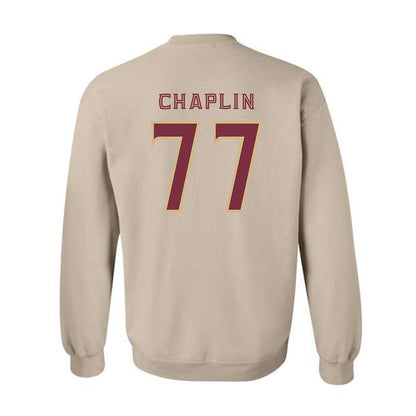 FSU - NCAA Football : Xavier Chaplin - Replica Shersey Crewneck Sweatshirt-1