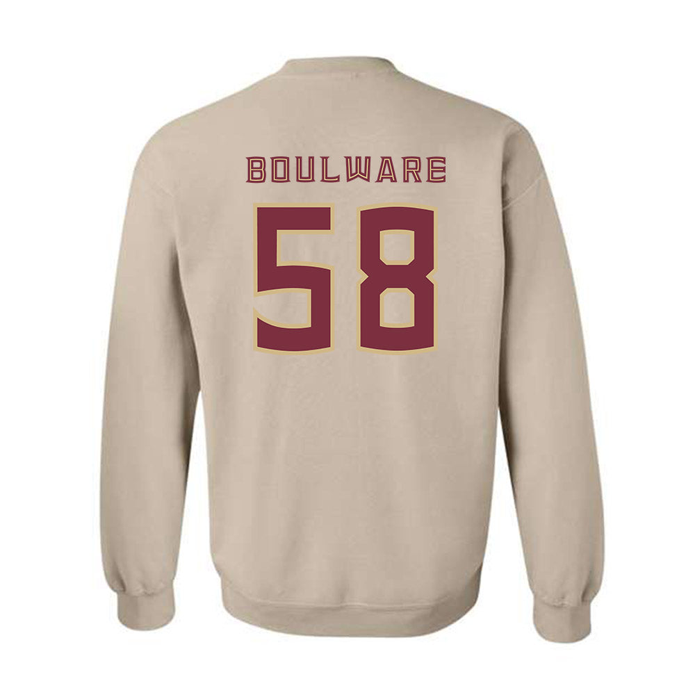 FSU - NCAA Beach Volleyball : Jordan Boulware - Replica Shersey Crewneck Sweatshirt-1