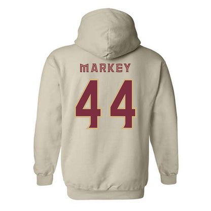 FSU - NCAA Football : Gavin Markey - Replica Shersey Hooded Sweatshirt-1