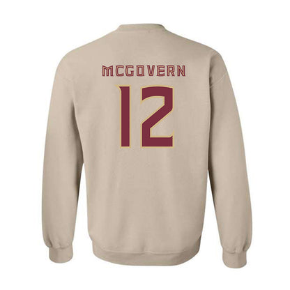 FSU - NCAA Women's Soccer : Peyton McGovern - Replica Shersey Crewneck Sweatshirt-1