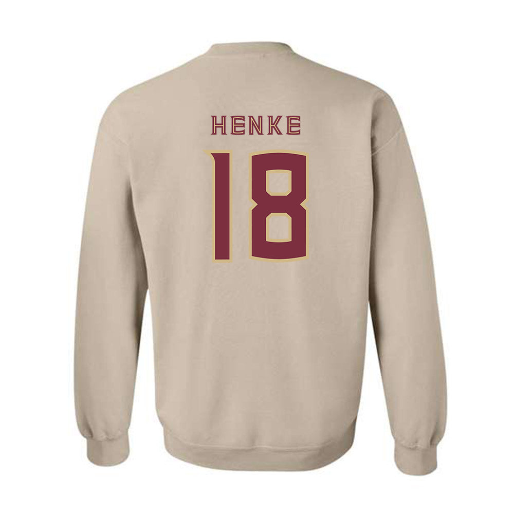 FSU - NCAA Women's Volleyball : Iane Henke - Replica Shersey Crewneck Sweatshirt-1