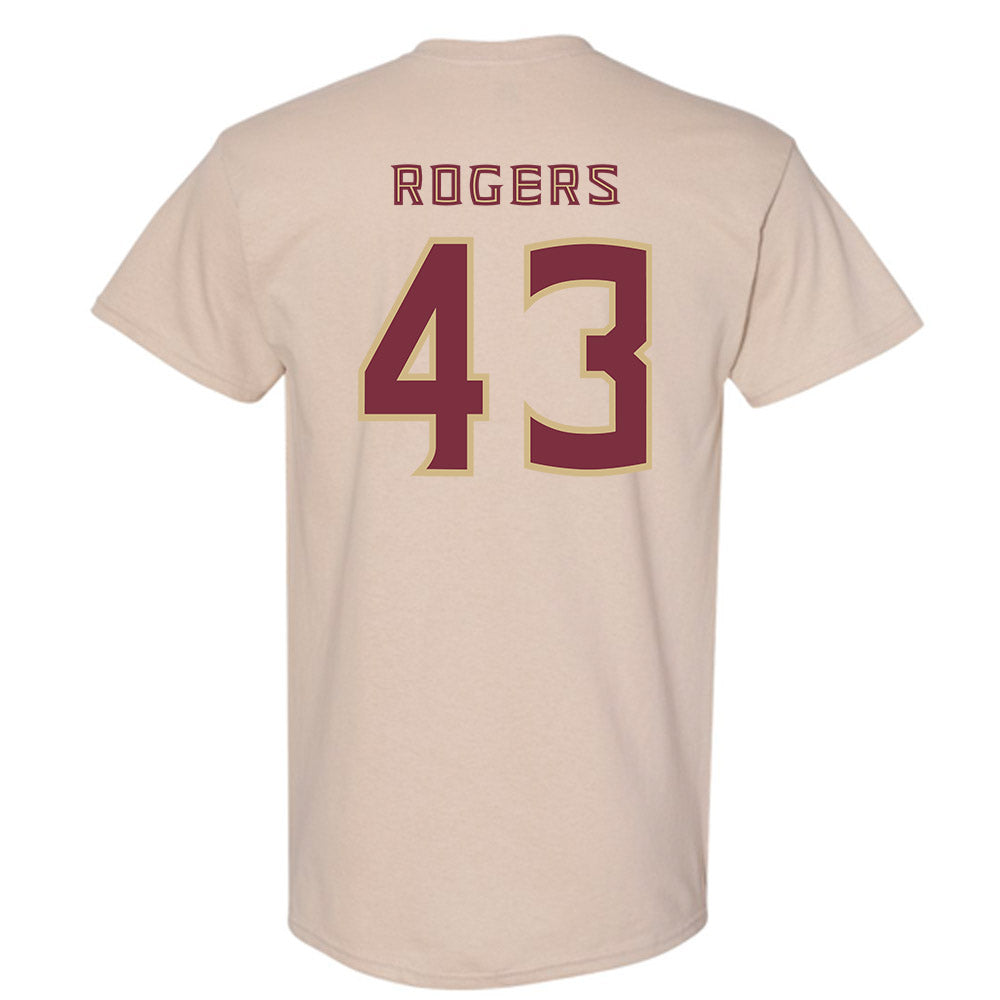FSU - NCAA Football : Trent Rogers - Replica Shersey T-Shirt-1