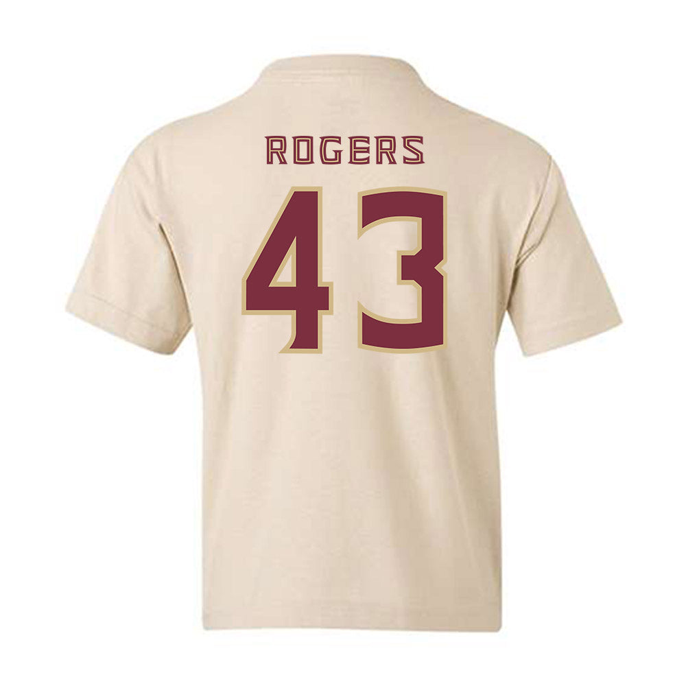 FSU - NCAA Football : Trent Rogers - Replica Shersey Youth T-Shirt-1