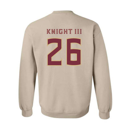 FSU - NCAA Football : Ricky Knight III - Replica Shersey Crewneck Sweatshirt-1