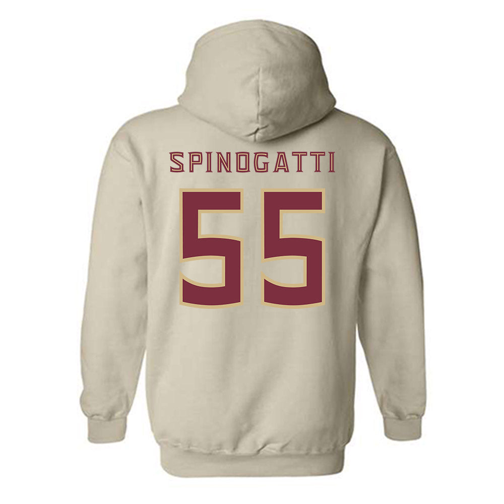 FSU - NCAA Softball : Danika Spinogatti - Replica Shersey Hooded Sweatshirt-1