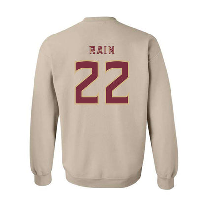 FSU - NCAA Women's Soccer : Claire Rain - Replica Shersey Crewneck Sweatshirt