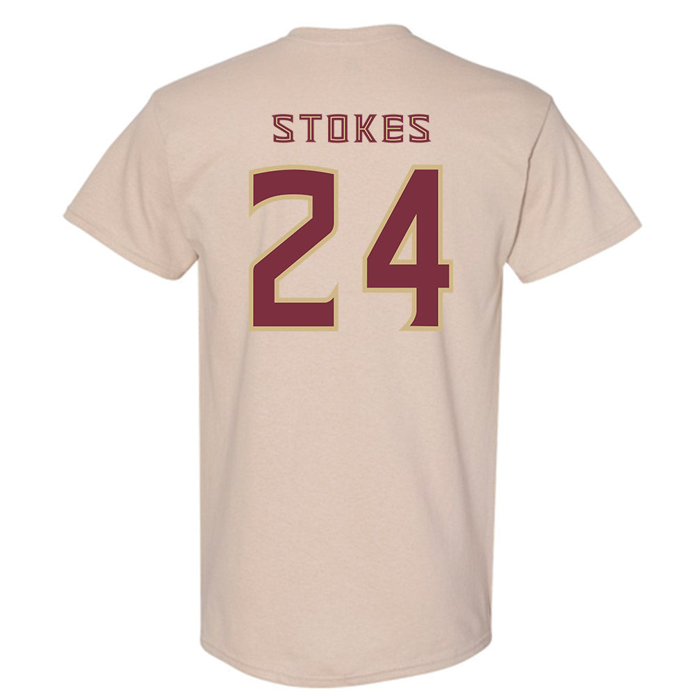 FSU - NCAA Baseball : Cole Stokes - Replica Shersey T-Shirt-1