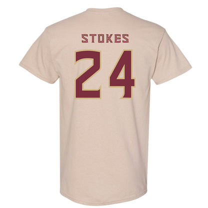 FSU - NCAA Baseball : Cole Stokes - Replica Shersey T-Shirt-1